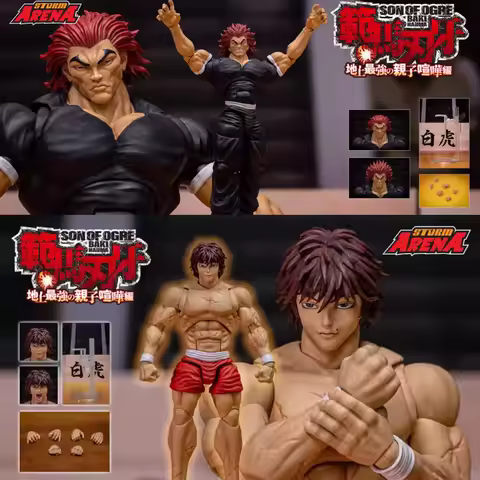 In Stock Originate Storm Arena 6 inches Hanma Yujiro Hanma 1/12 PVC Anime Figures Model Toys Storm T