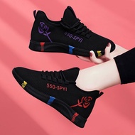 Women's Rose Sneakers Sport Shoe Shoes Running Shoe Kasut Sukan SF-PSW43-V