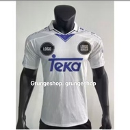 Retro Jersey Embroidery Logo Football Jersey M4dr1d Home 1996 Vintage Jersey Sports Jersey