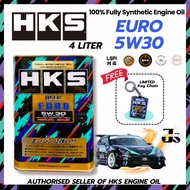 HKS SUPER Premium Euro 5w30 (Original Made in Japan 🇯🇵) HKS Synthetic Engine Oil Minyak Enjin 4liter