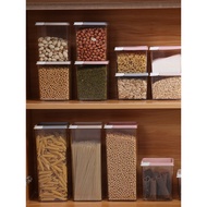 Home Grain Storage Box Kitchen Sealed Jar Plastic Food Storage Jar Storage Jar Storage Jar