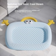 Summer Ice Nest Ice Mat Cat Kennel 3D Cool Feeling Ice Peas Mat Home Breathable Dog Mat Pet Supplies