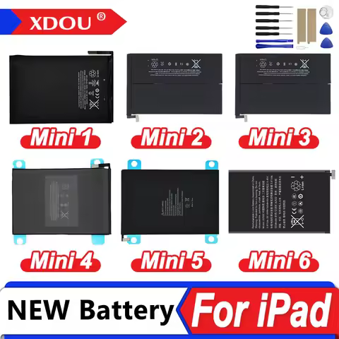Brand New Tablet Battery For IPad Mini 1 2 3 4 5 6 Mini1 Mini2 Mini3 Mini4 Mini5 Mini6 A1546 A2133 A