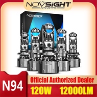 Novsight N94 Projector Lens 6500K White LED Car Headlight Bulb H4 H11 H7 HB3 HB4 6500K 120W 22000LM