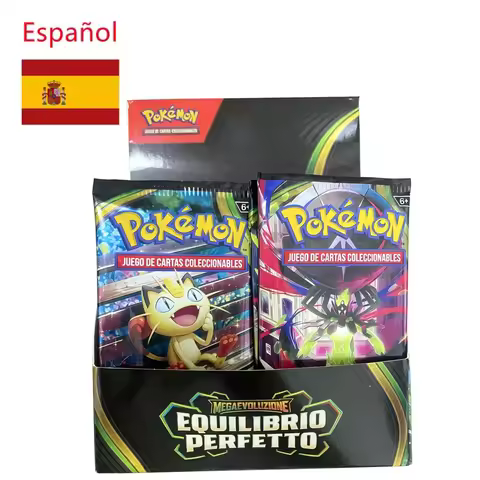 360pcs Spanish Pokemon Card Scarlet & Violet Prismatic Evolutions Pokemon Box English Booster Battle