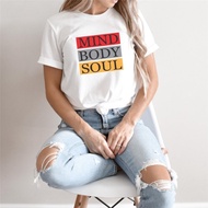 COD Women’s Yoga Shirt - Spiritual Cotton T-shirt for Yoga Practice 2025