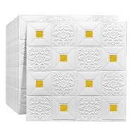 3d foam brick wall wallpaper // 3d batik wall wallpaper uk 70x70cm