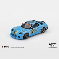 [Hot-Selling Car Model] MINIGT 1: 64 #1195 Mazda RX7 2025 D1GP Alloy Car Model