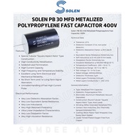 1 Piece/Solen PB 30 mfd Metalized Polypropylene Fast Capacitor 400V