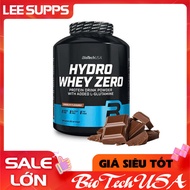 HYDRO WHEY ZERO BiotechUSA 82 Servings 4LBS Chocolate - Premium Hydrolyzed Whey Powder