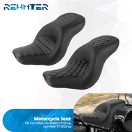 Motorcycle Two Up Driver Passenger Seat Front Rear Seat Cushion For Harley Softail Sport Glide Low R