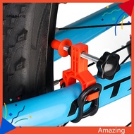 [AM] Bicycle Wheel Truing Stand Ergonomic Design Wheel Alignment Assist Compact Bike Rims Adjustment Tools Bicycle Repair Tool
