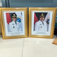 Governor and wakil Governor photo frame Premium sizeBIG