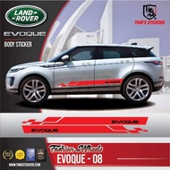 👍👍 LAND ROVER EVOQUE CAR BODY STICKER SET EVOQUE - 08