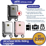 Airwheel SE3SL 6.8KG Cabin Size Smart Riding Luggage - Original 1 Year Warranty by Airwheel Malaysia