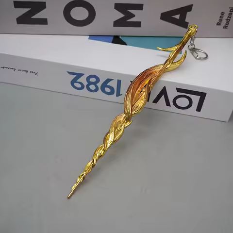 Elden Ring Shadow Erdtree Greatsword of Damnation Keychain, Midra Metal Sword Replica 22cm, Gamer Fa