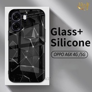 HP Glitter Glass Softcase For OPPO A6X - Casing OPPO A6Xhp - Protective Case OPPO A6Xhp -K97
