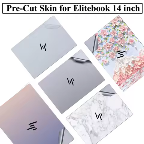 No Cut Laptop Vinyl Sticker Palmrest Lid Cover Skin Film for HP Elitebook 14 Elite X360 1040 845 840