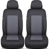 Seat Covers for BMW 3 Series E46 Year of Manufacture 1998-06 in Black/Grey TF4