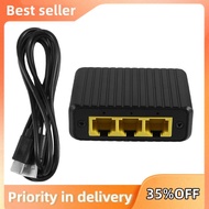 Ethernet Switch 1000Mbps Network Expension 4 Ports 1in 3 Out Gigabit Switch