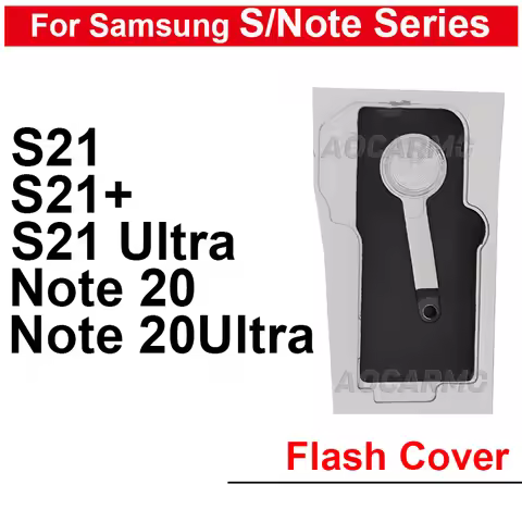 For Samsung Galaxy S21 S22 Plus S21FE S20 FE S21+ S22+ S21Ultra Note 20 Ultra Flash Cover Light Lamp