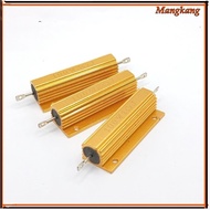 New Aluminum Metal Case Resistor 100W 1E2E 3E 8E 10E 20E 25E 50E 15E 100E 680E