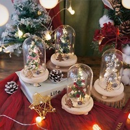 迷你永生聖誕樹LED玻璃罩小款 /夜燈/聖誕禮物/聖誕節/交換禮物