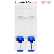 ELOK 2P Circuit Breaker, 2P 400V AC DZ47-63 Circuit Breaker, Durable 25A/40A/50A/63A Air Circuit Bre