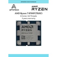 [ AMD RYZEN 7 8700F  ] 5 GHZ 16MB Cache Processor With AM5 Mobo Combo