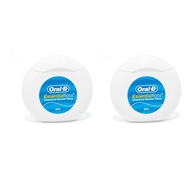 Oral B Dental Flosser Essential Floss Comfortable Unwaxed Floss Deep Clean Oral Hygiene Flat Thread