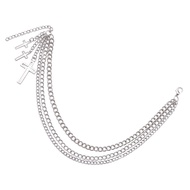 JN Stylish Crossed Charm Shoe Chain Shoe Accessories for Casual and Formal Footwear