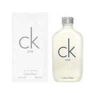 CK ONE EDT 香水 200ml Calvin Klein 中性淡香水