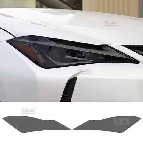 For Lexus ES 300h NX CT GS IS LC LS RX LX570 RC UX GX F Sport 2022 Smoked Black TPU Sticker Car Head