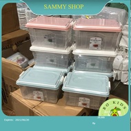 Viet Nhat 2-handle cold box set 2 sizes 6521-1 + 6521-2 Food storage box with handle DUGA