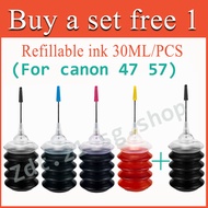 refill ink Compatible Canon 47XL 57XL Ink Cartridge PG-47 CL-57 for E400 E460 E410 E460 E470 E477 E480 E3170 E3370 E4270