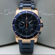 Alexandre Christie 6141 blue rosegold