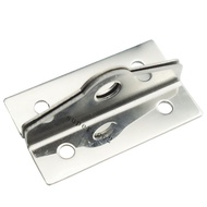 [Taiwan Hot Sale] 304 Stainless Steel Nose Buckle Door Buckle Buckle Lock Pad Nose Lock Buckle Pair 