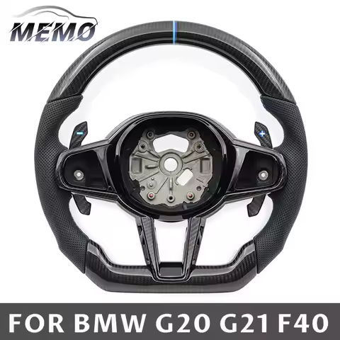 Car Carbon Fibre Sports Steering Wheel for BMW G02 G05 G06 G20 G21 G22 G26 G29 G80 G87 X3 X5 X9 F40 