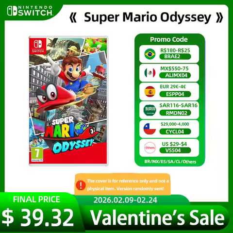SUPER MARIO ODYSSEY SWITCH video game physical NINTENDO SWITCH