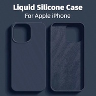 1pc Luxury Liquid Silicone Phone Case Compatible With Apple Phone 17 Air 16e 11 13 12 14 15 Pro Max 