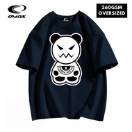 OMOS 260GSM Oversized T-Shirt Panda