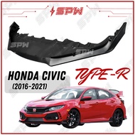 Honda Civic FC (2016-2021) Type-R Front Lip Front Bumper Lip Bodykit Skirt Skirting Body Kit Type R 