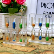 Timer Hourglass 3,4,5min Sand Clock Sandglass Acrylic for Tea Cafe Child spdivines