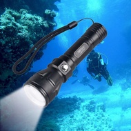 New Arrival ANYGO 10W Powerful Diving Flashlight Waterproof IP68 Scuba Dive Torch Professional Underwater Led Diving Lantern