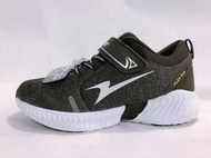 英德鞋坊  ARNOR阿諾 童款RUNTIME超Q彈輕量跑鞋98230-黑灰 超低直購價390元