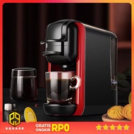 MESIN 3ESTE Espresso Coffee Machine 3 in 1 Coffee Maker 19 Bar 1450W 600ml - AC-514K Original 99 Squ