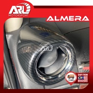 Nissan Almera Interior Decoration Carbon Fiber Design Trim For Almera (2011-2019) Car Accessories AR