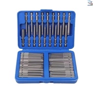 50Pcs Screwdriver Bit Set Security Bit Set Extra Long Magnetic Driver Kit Drill Screwdriver Bit Set 