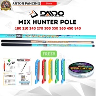 Tile Fishing Rod Set Daido Mix Hunter Long 180s/d 300cm Ready To Use