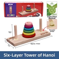 ZUIQIANGDANAO | Tower of Hanoi Puzzle Toy